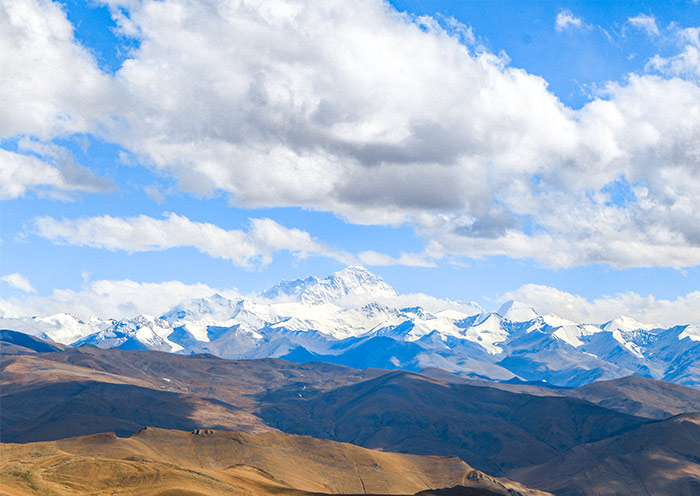 加烏拉山口欣賞珠峰美景