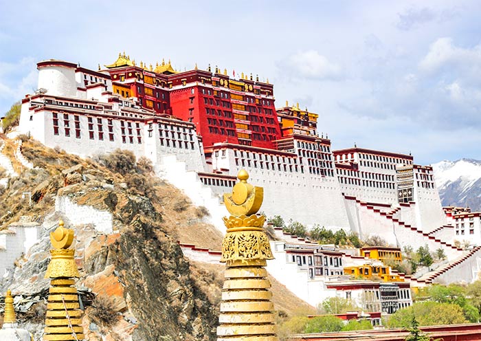 布達拉宮，西藏必去之地