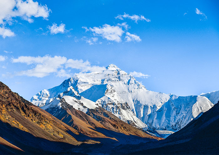 珠穆朗瑪峰壯麗景色