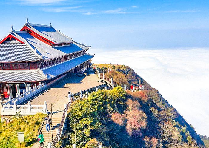 峨眉山山頂景觀