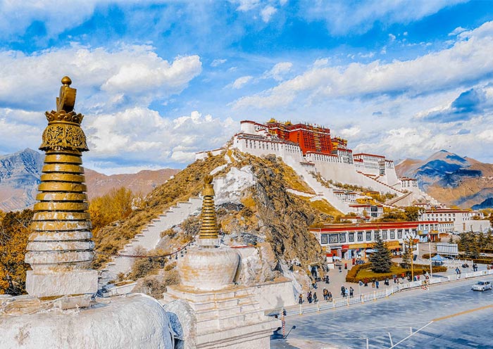 藥王山的壯麗景色