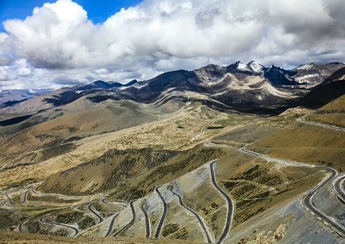 去西藏吉隆鎮的路